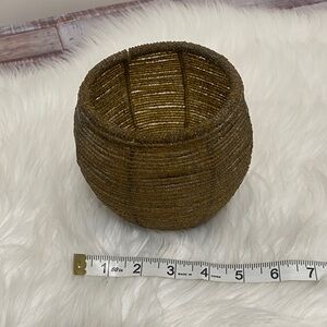Elegant Brown Woven Basket